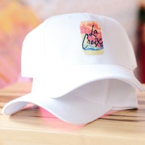NWOT White LaCroix Pamplemousse Hat